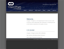 Tablet Screenshot of cdengineers.com